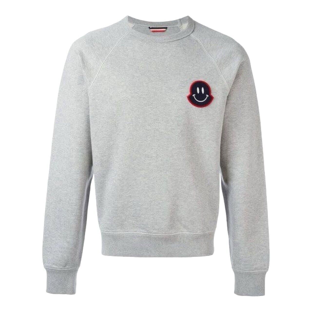 Moncler Smiley Light Grey Sweater