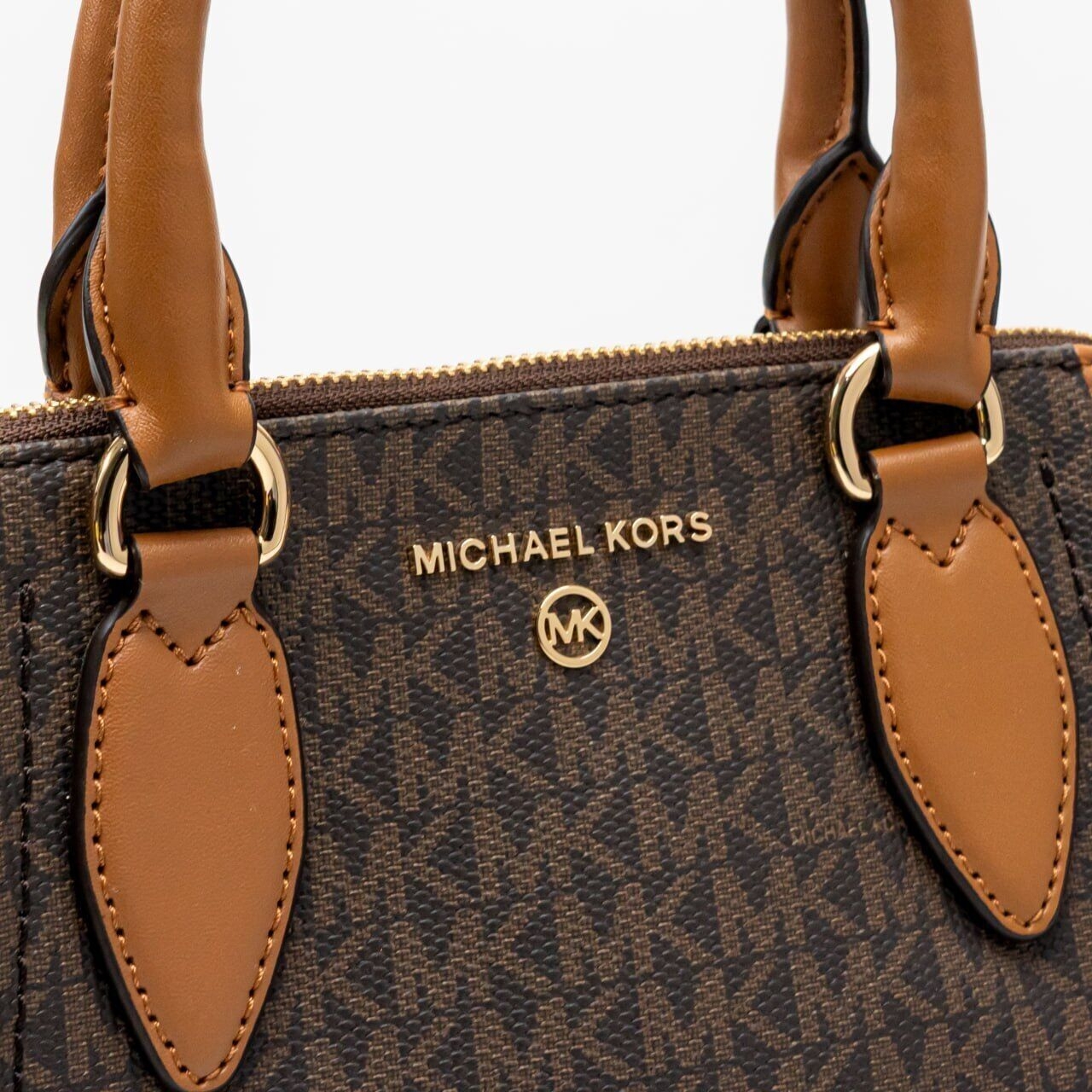 Michael Kors Sienna Medium Messenger Bag Brown/Acorn