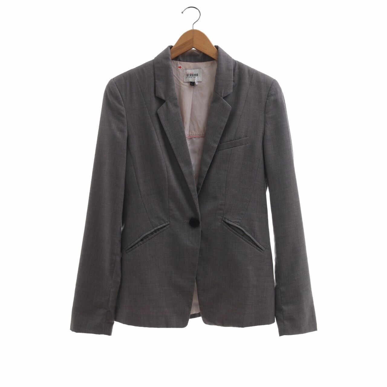 Bershka Grey Blazer