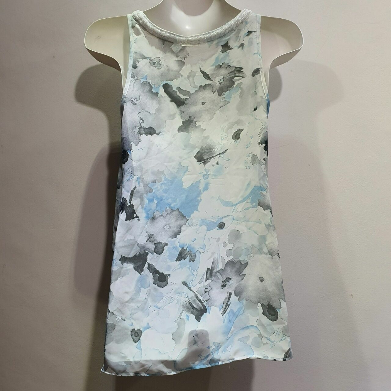 Uniqlo Blue Organic Sleeveless