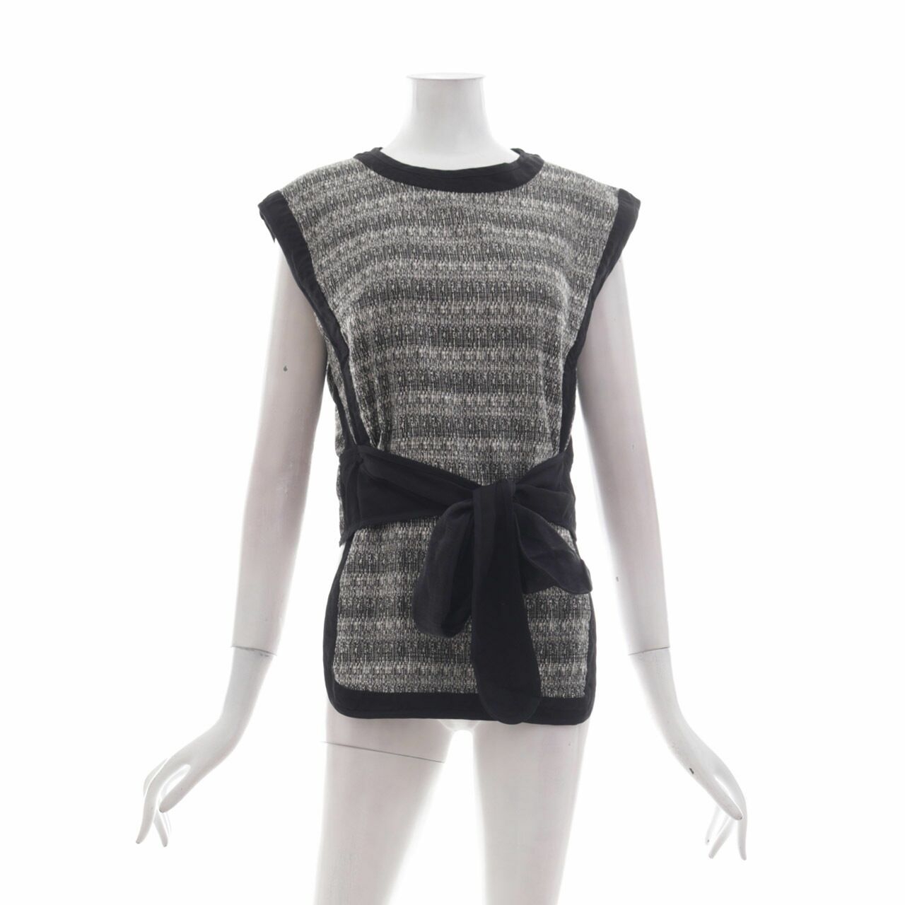 Berrybenka Black Tweed Sleeveless