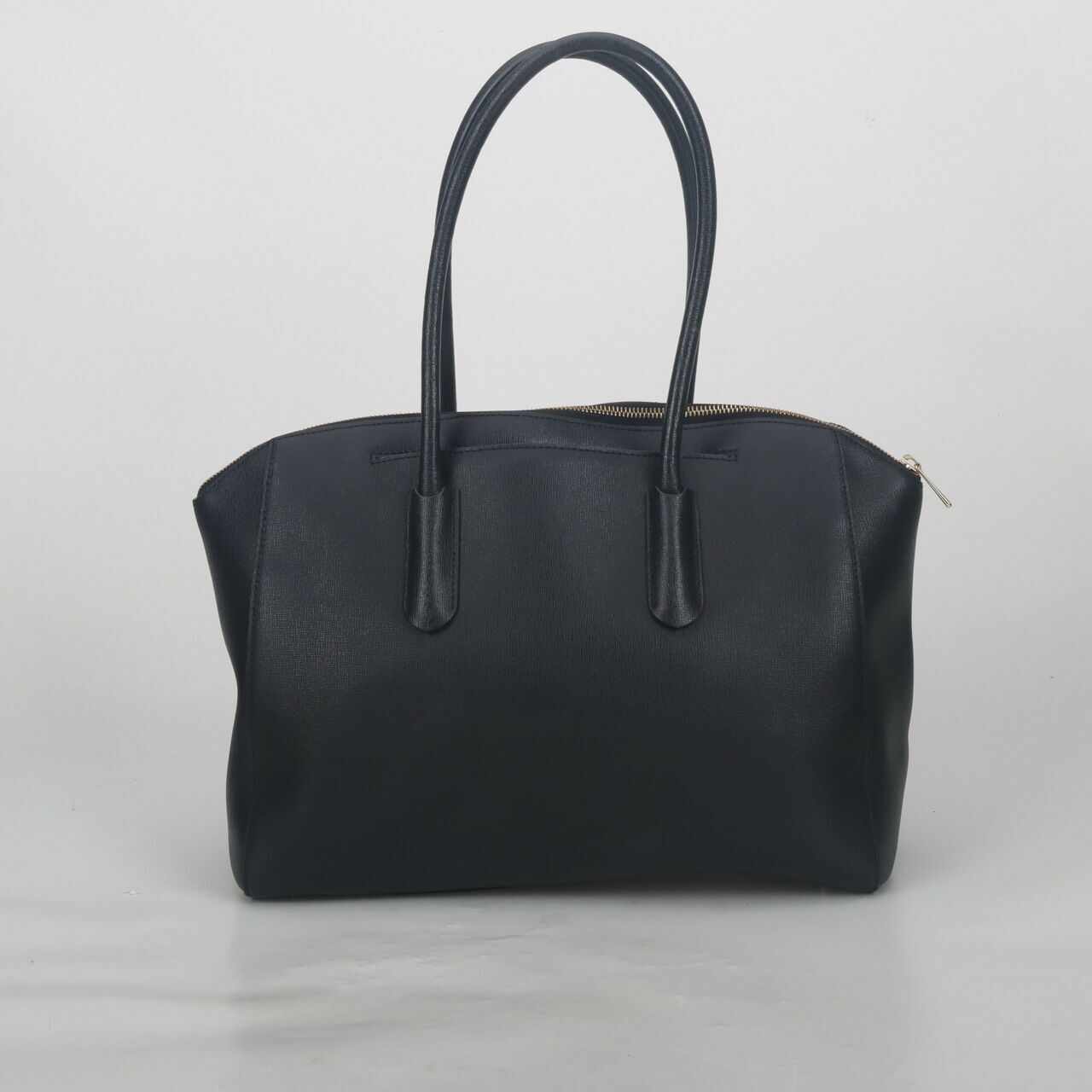 Furla Leather Black Tote Bag