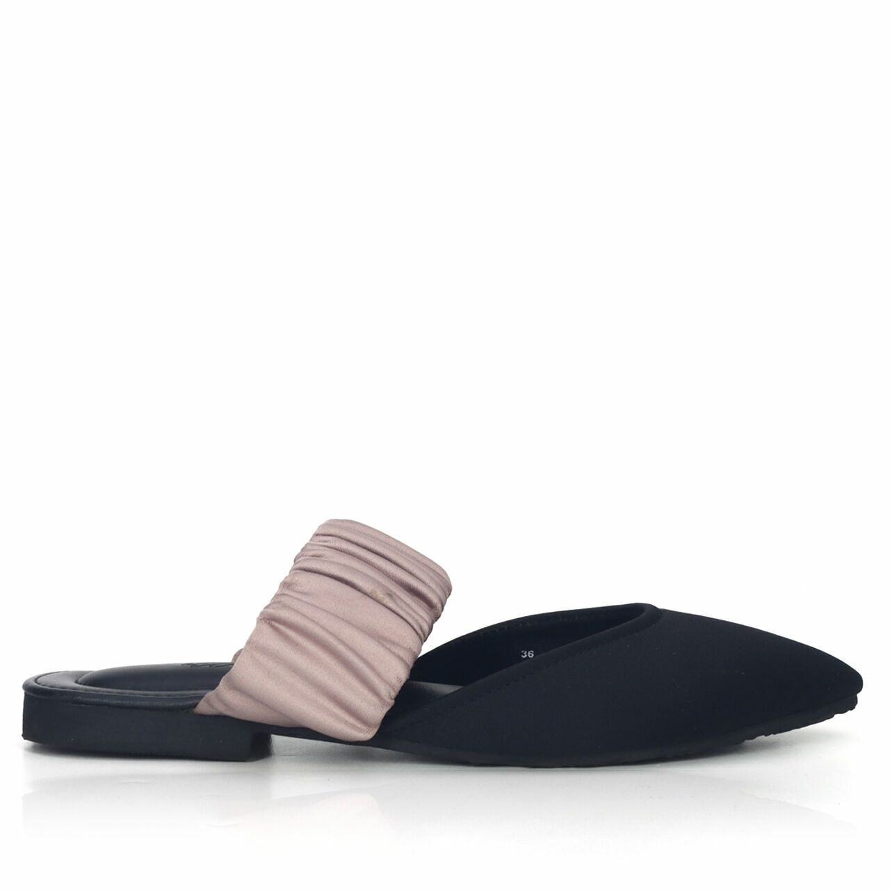 Ittaherl Black Mules Sandals