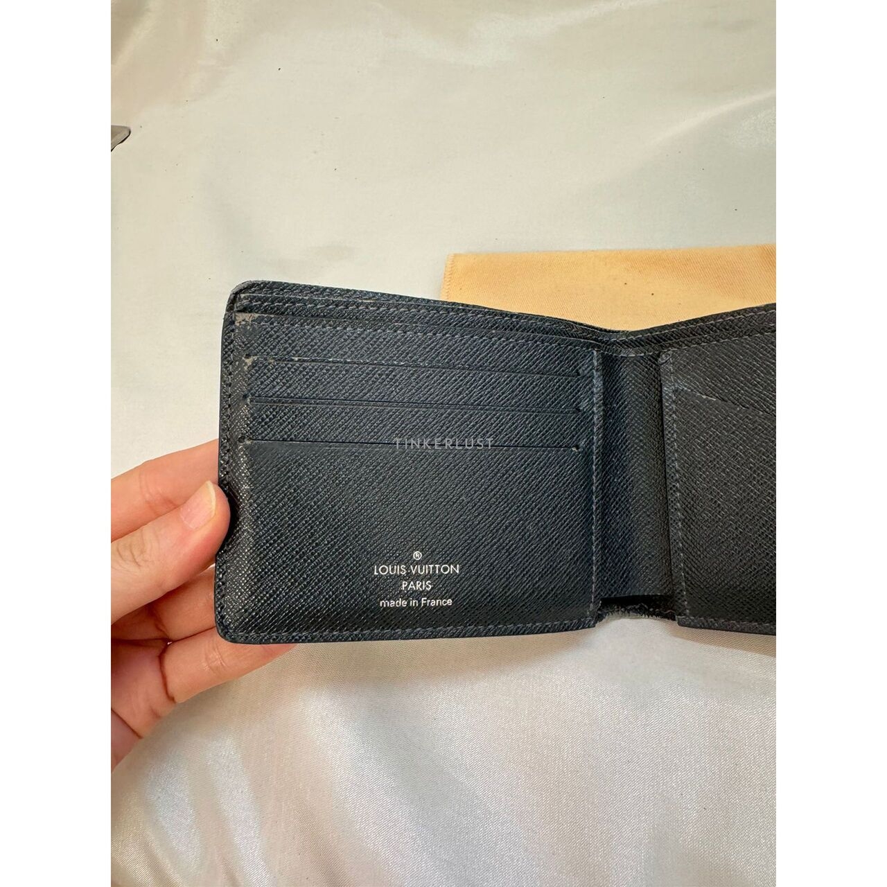 Louis Vuitton Cobalt Navy Bifold Wallet