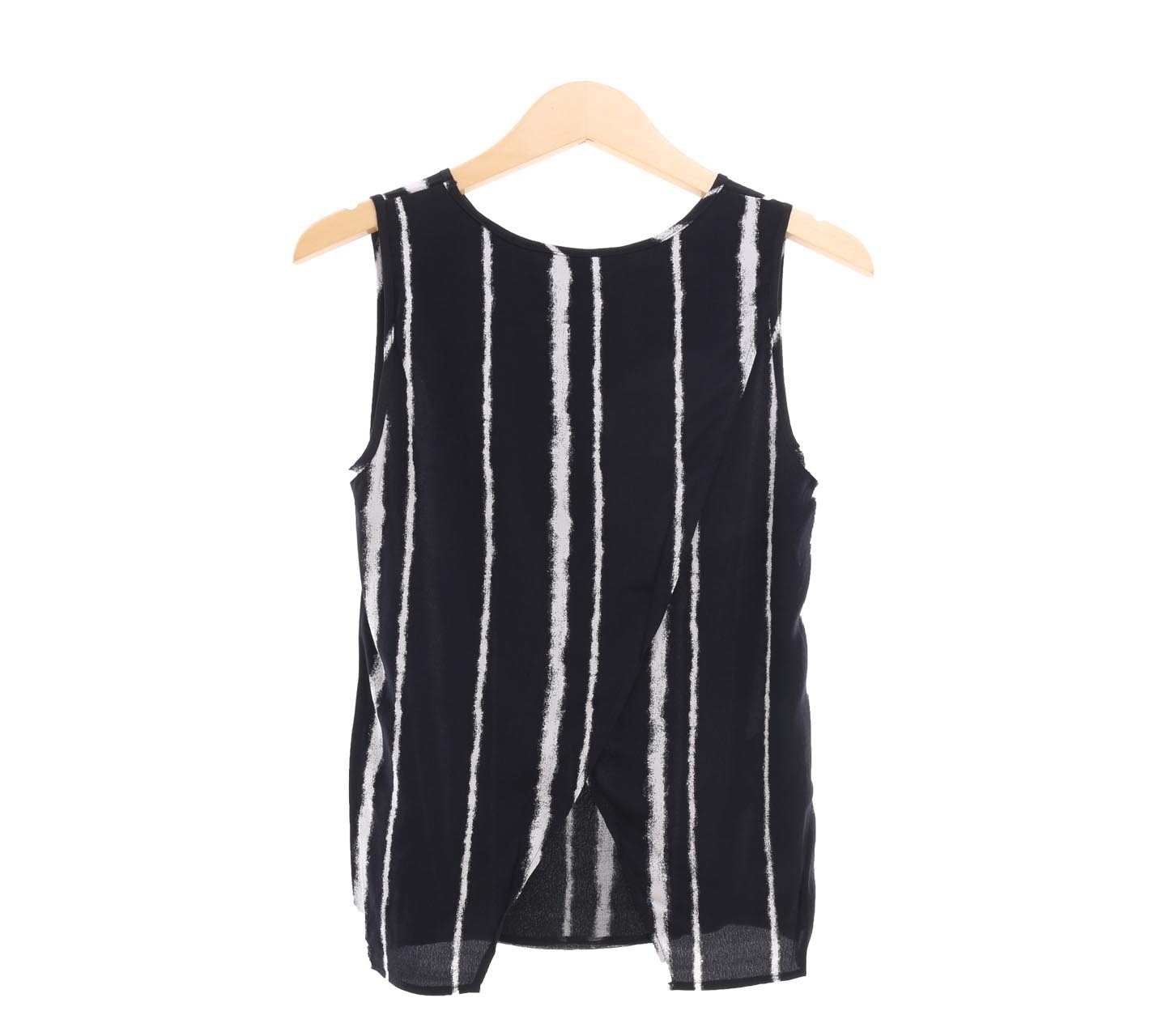 Mango Black Pattern Sleeveless