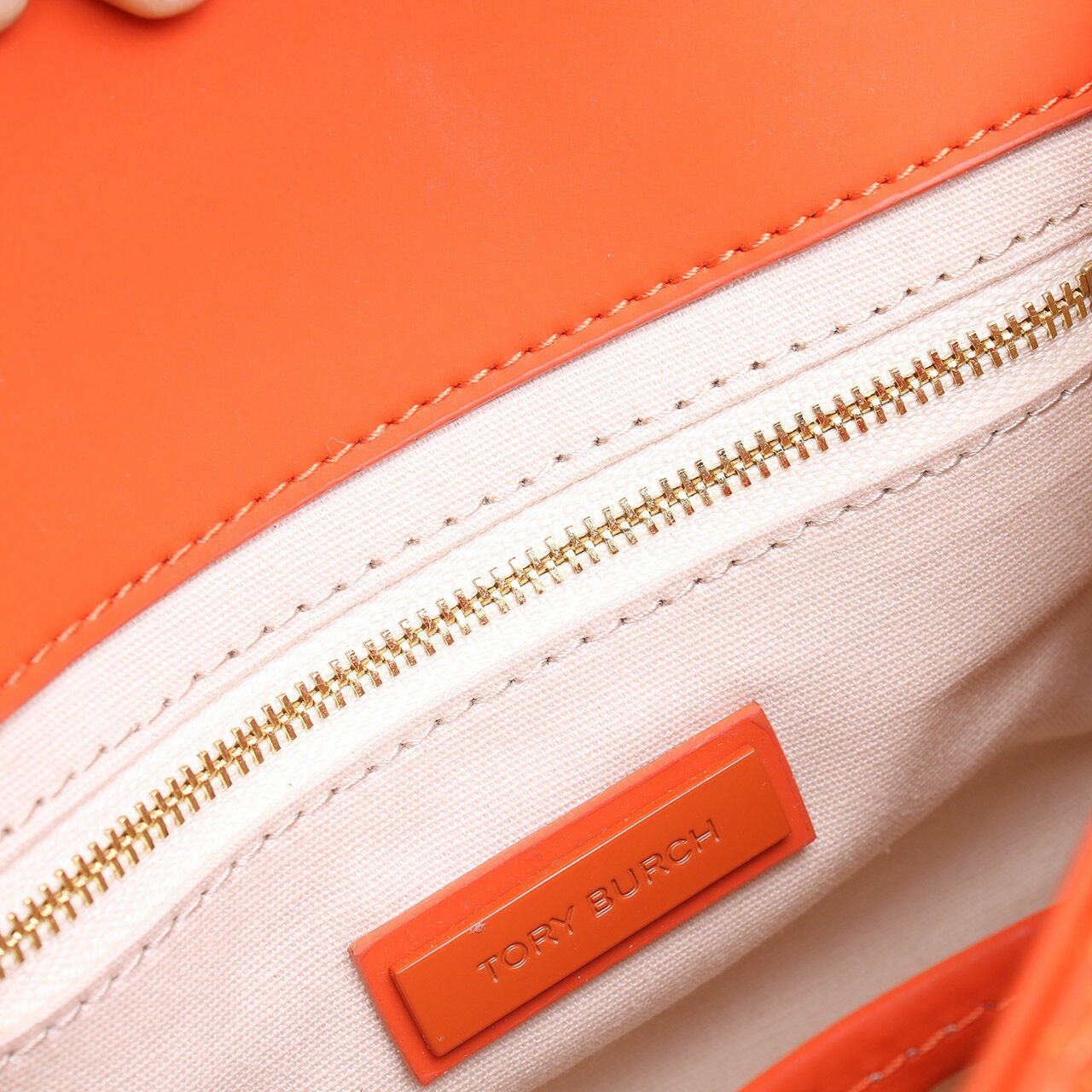 Tory Burch Orange Shoulder Bag