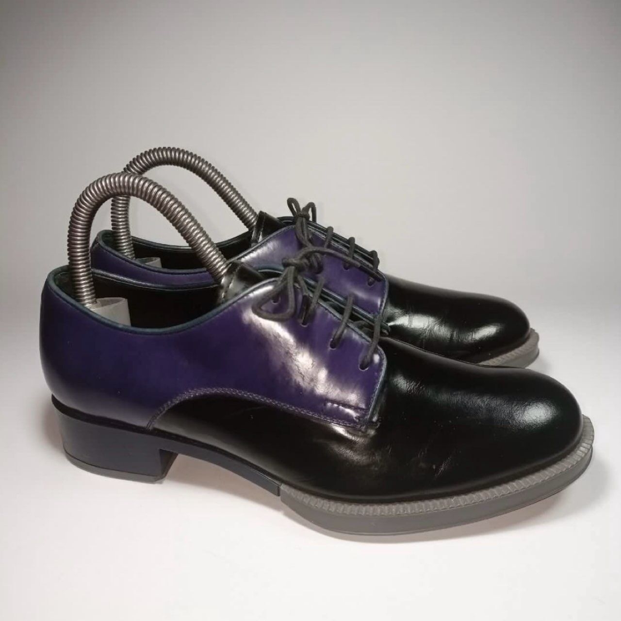 Tod's Black & Purple Flats