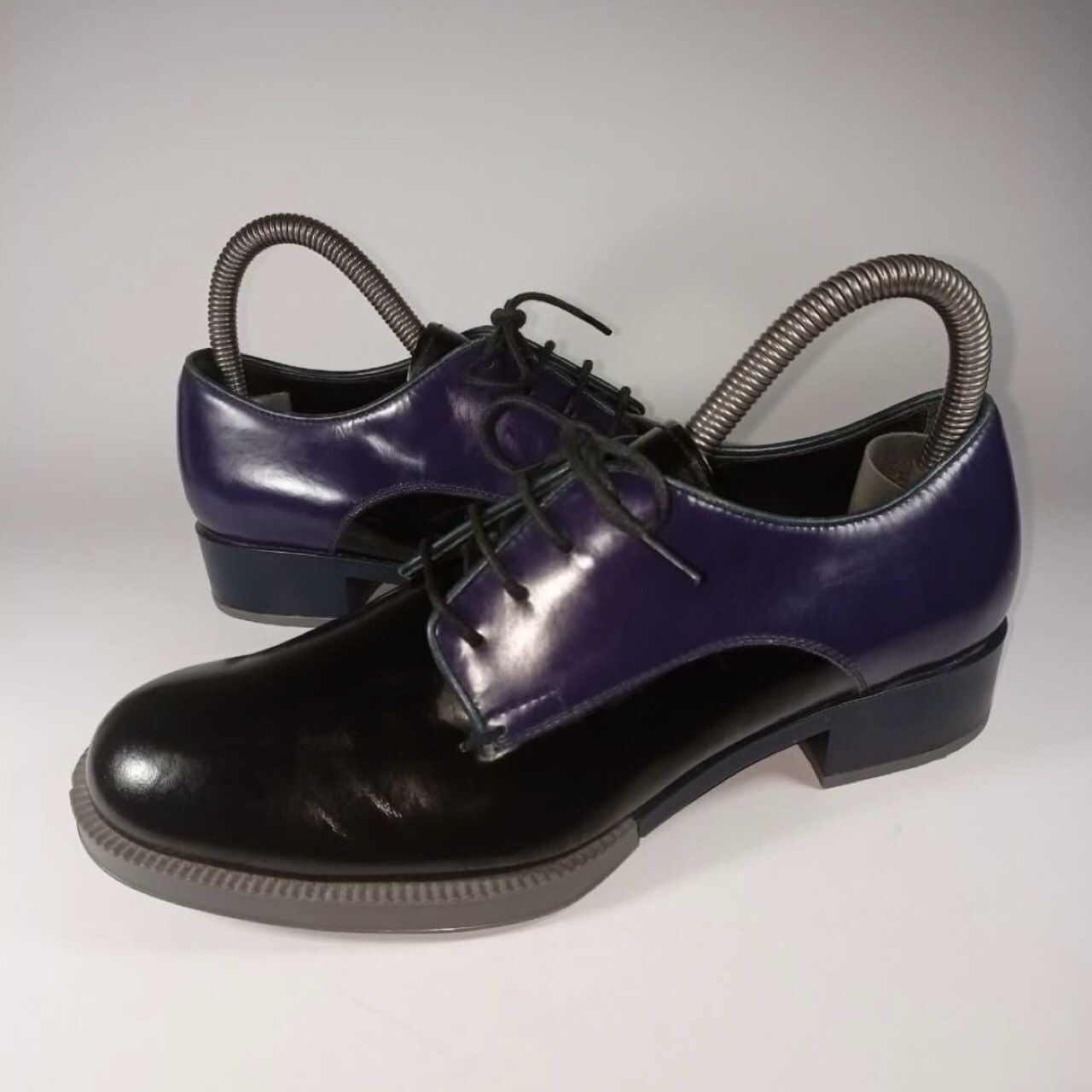 Tod's Black & Purple Flats