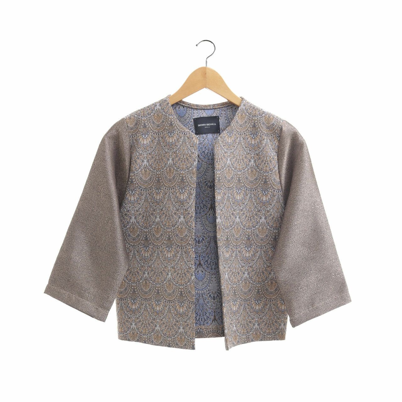 Berrybenka Bronze Patterned Outerwear