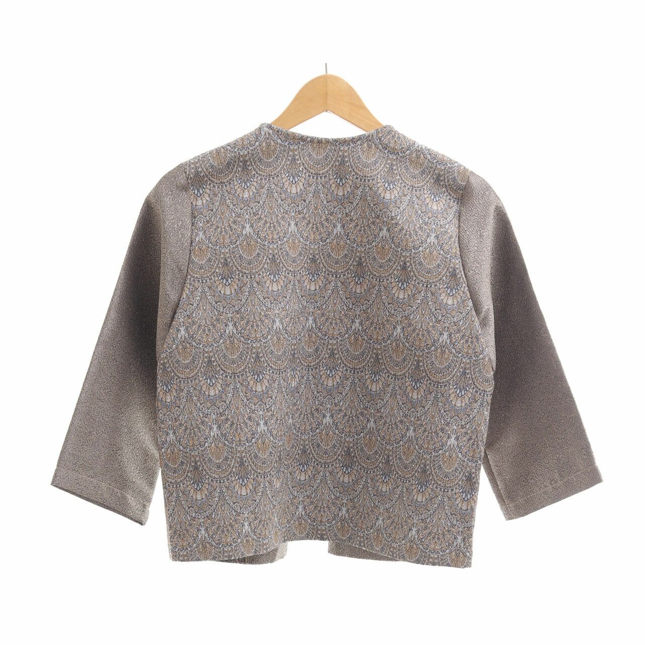 Berrybenka Bronze Patterned Outerwear