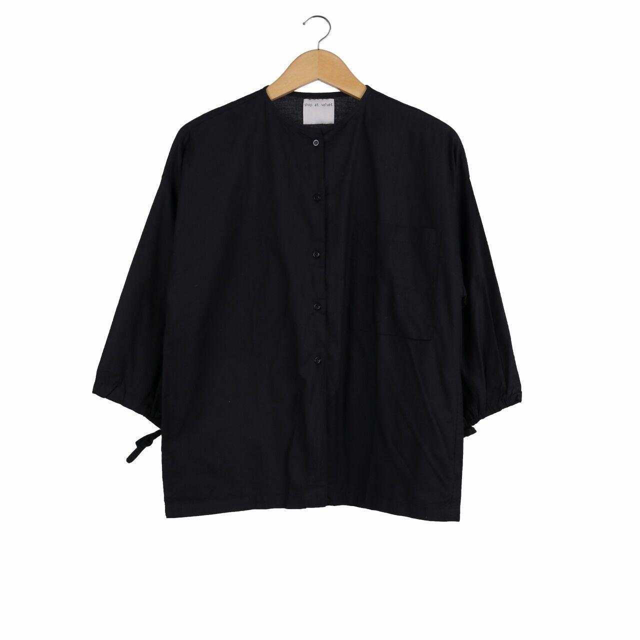 Shop At Velvet Black Blouse