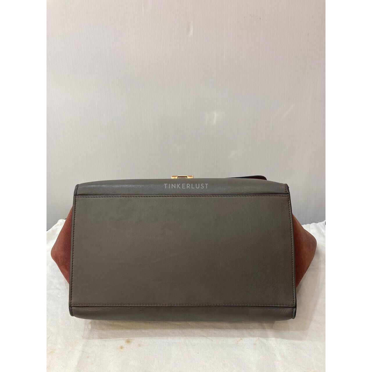 Celine Trapeze Medium 3 Color Satchel