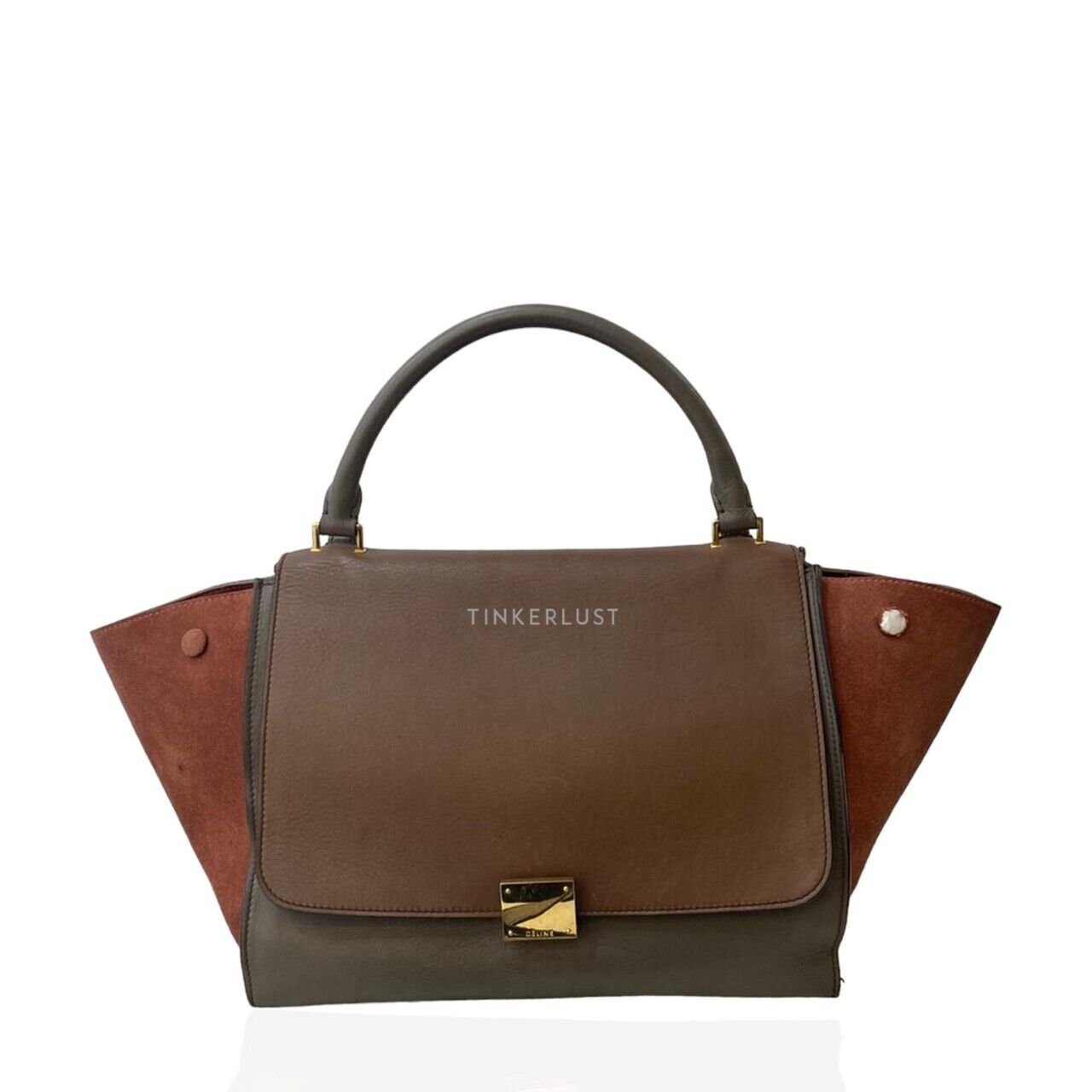 Celine Trapeze Medium 3 Color Satchel