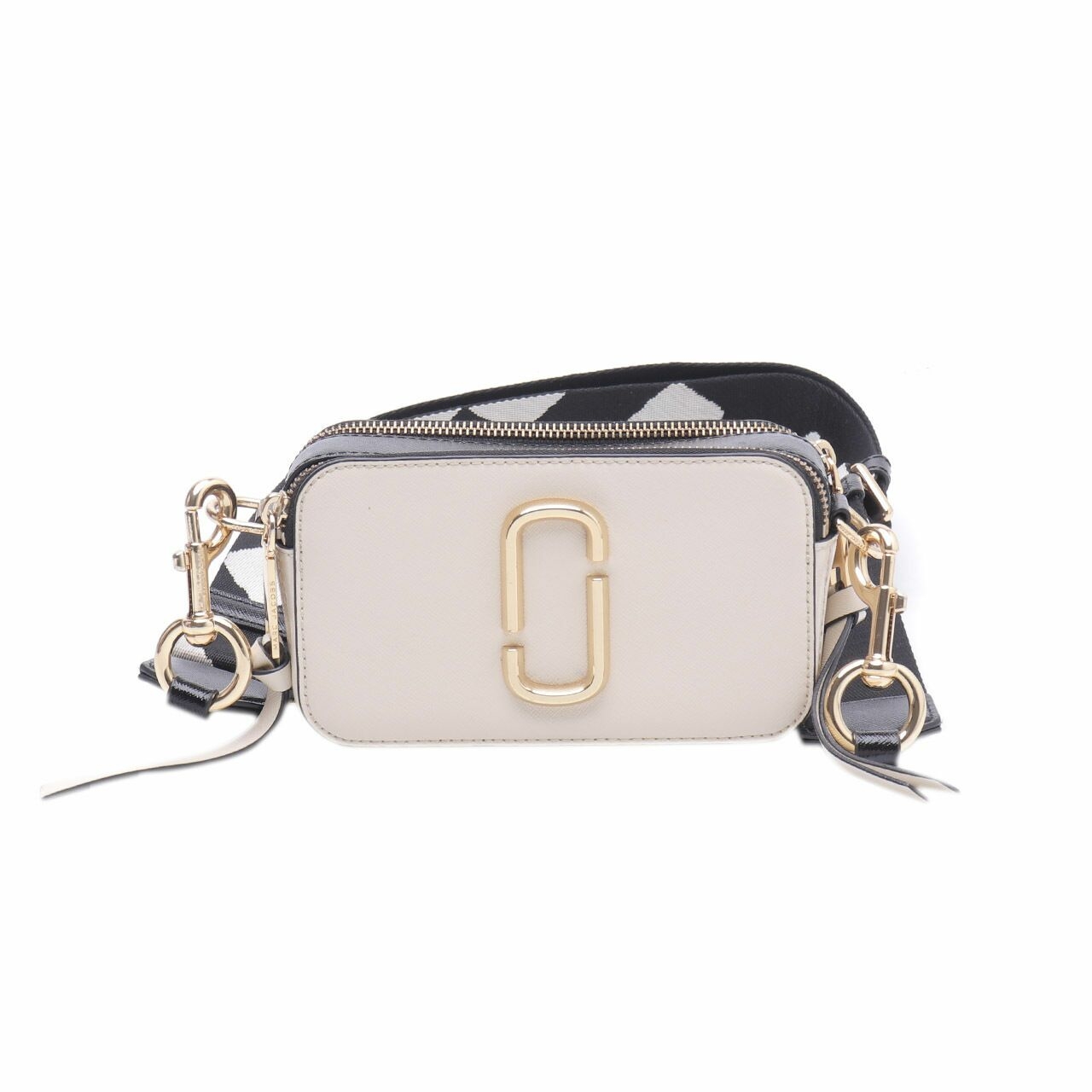 Marc Jacobs White Snapshot Cloud White Multi Crossbody Bag