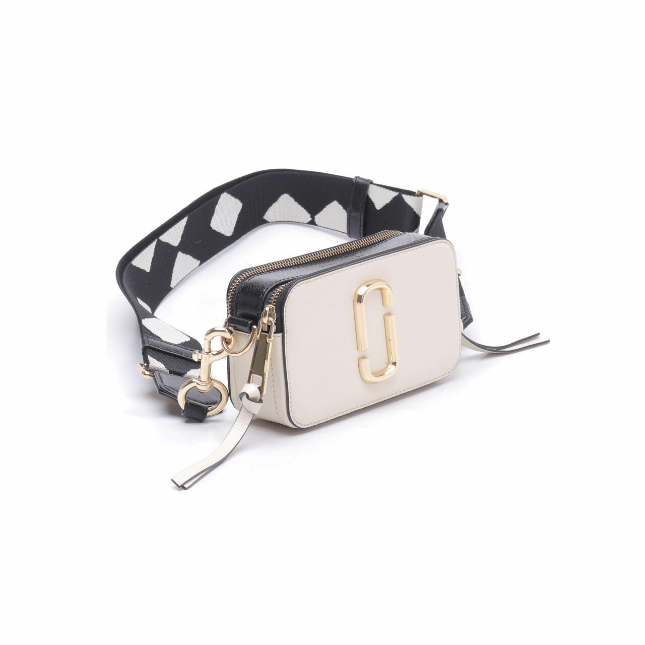 Marc Jacobs White Snapshot Cloud White Multi Crossbody Bag