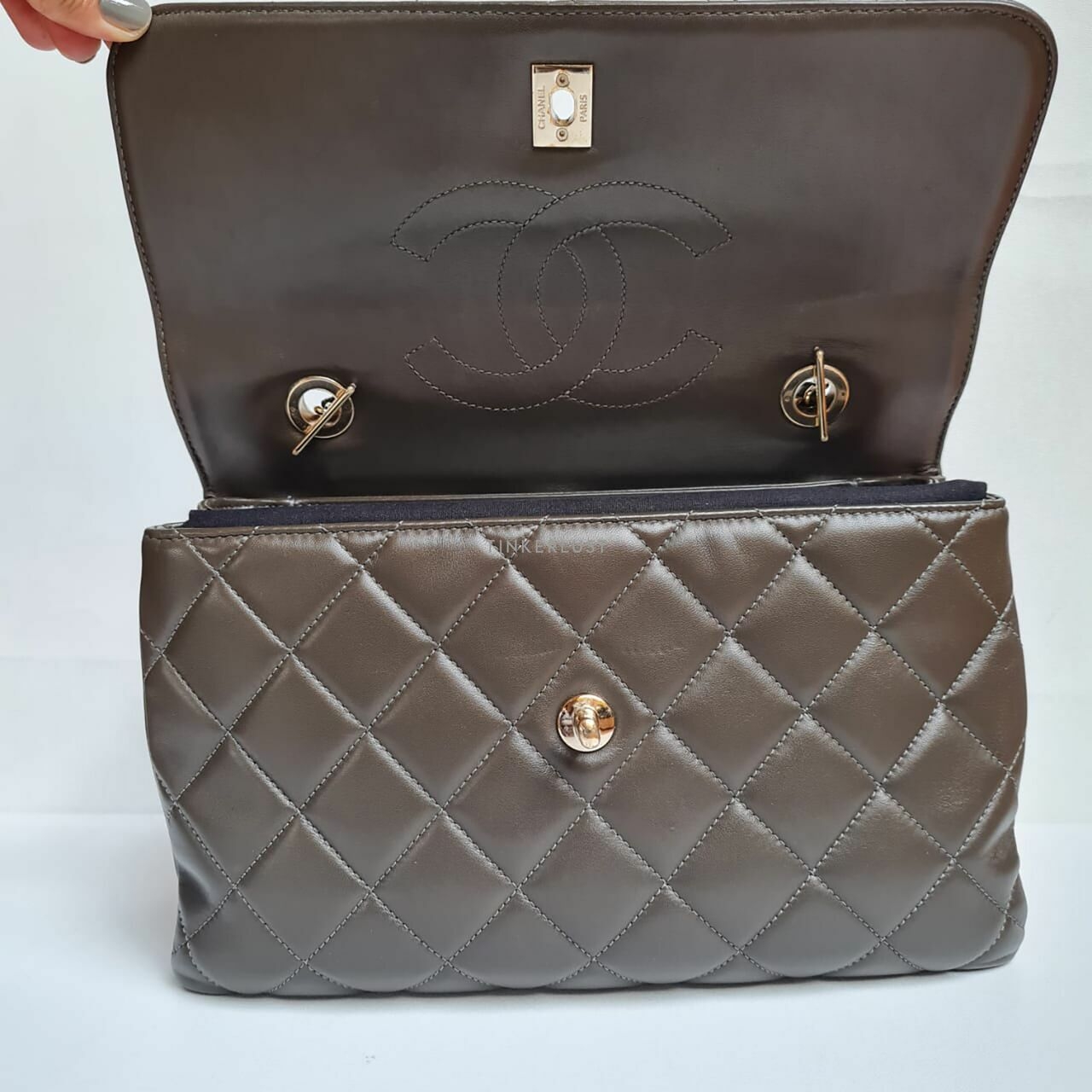 Chanel Top Handle CC trendy GHW  #24 Satchel