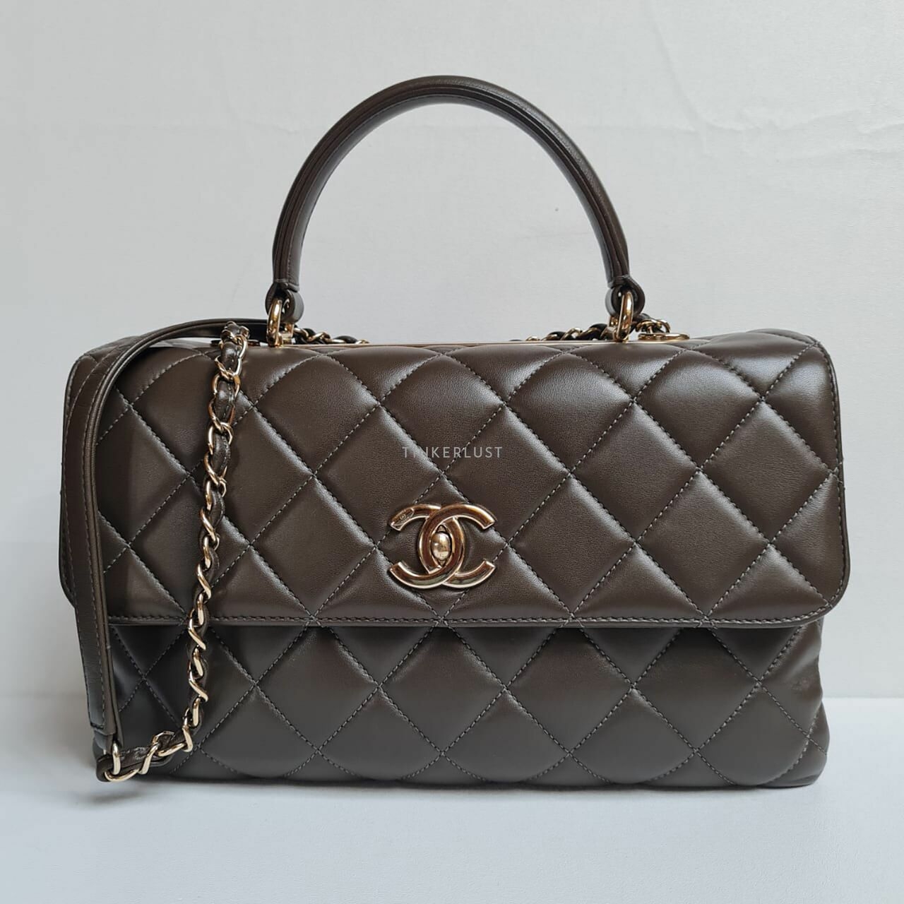 Chanel Top Handle CC trendy GHW  #24 Satchel