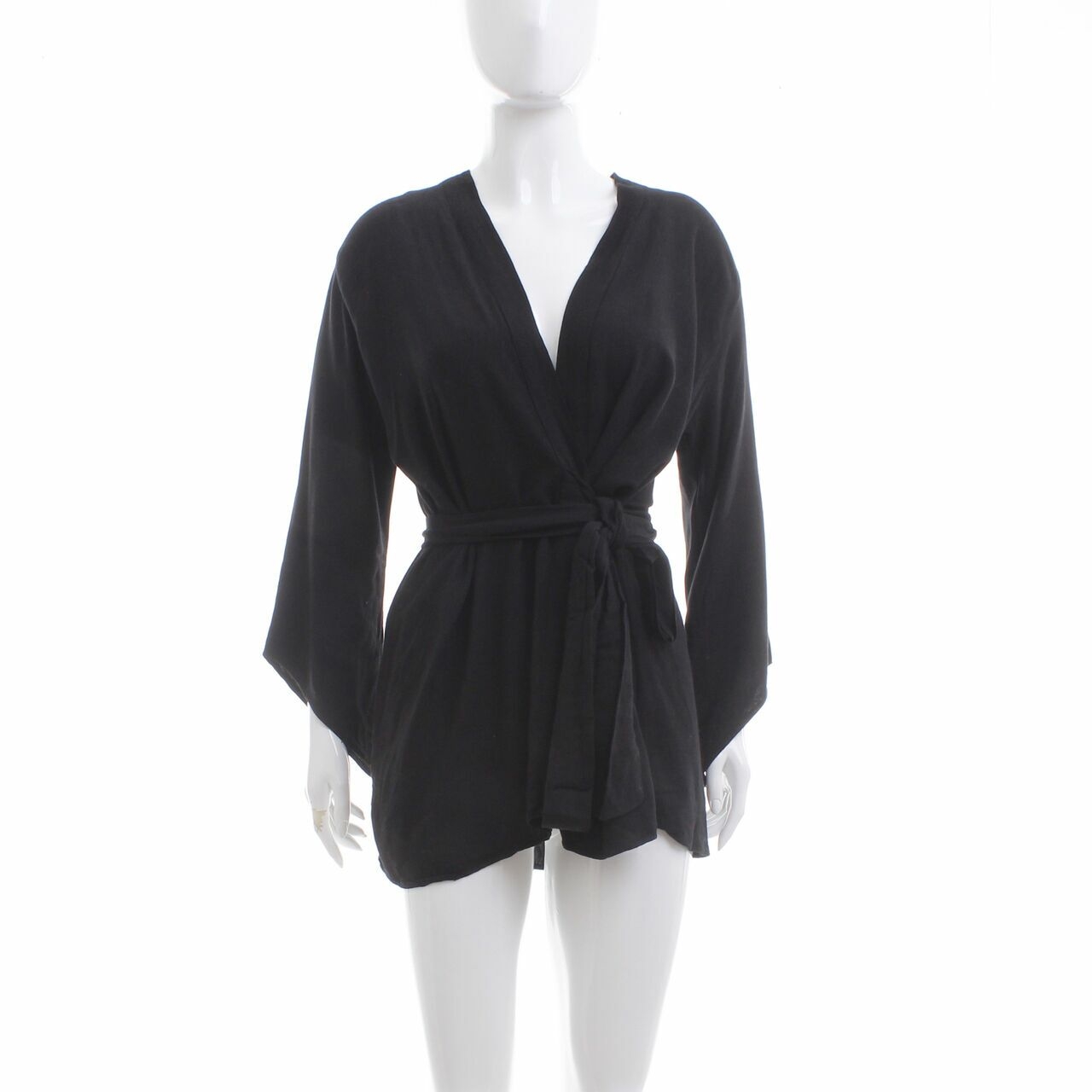 Private Collection Black Wrap Outerwear