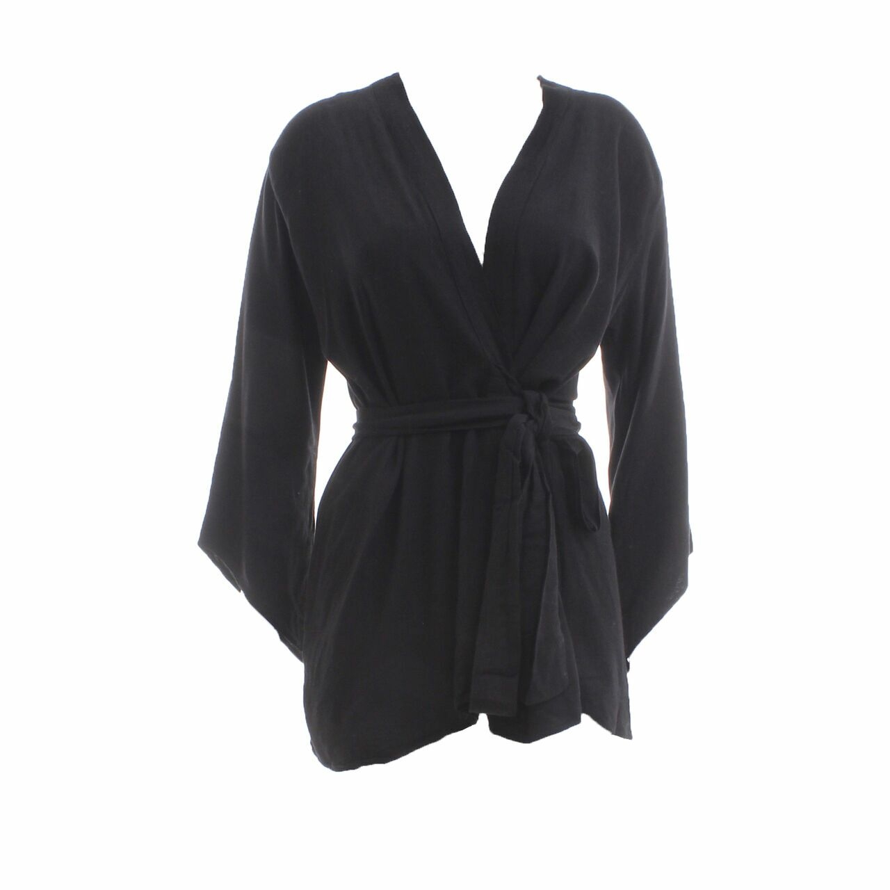 Private Collection Black Wrap Outerwear