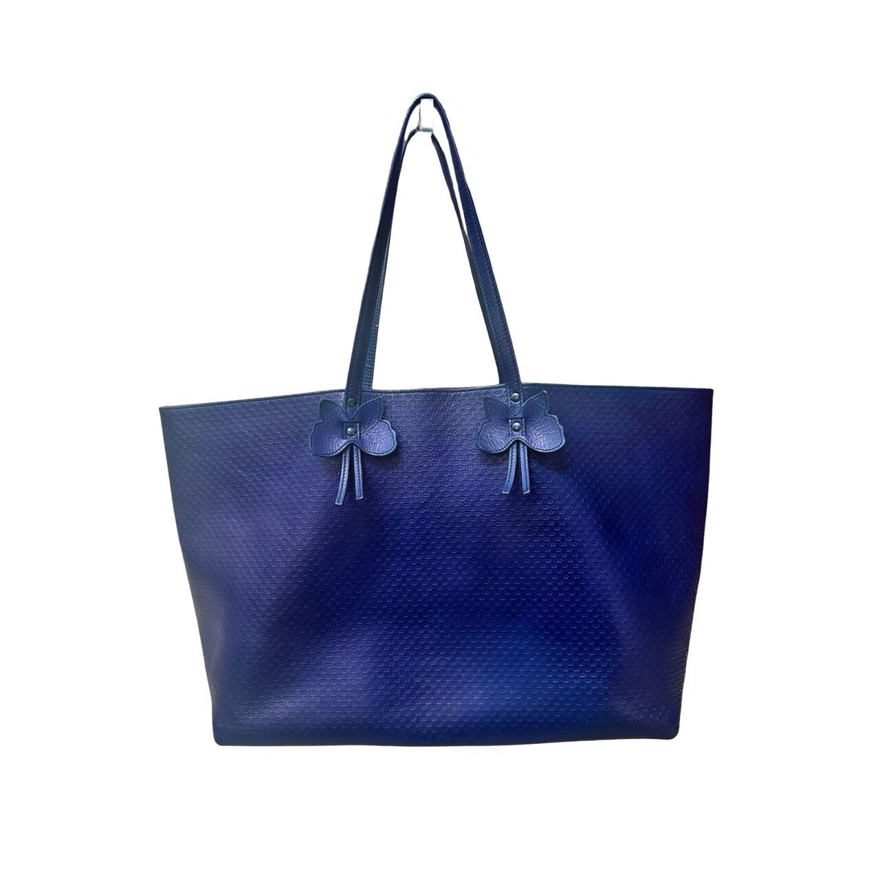 Bottega Veneta Blue Butterfly Leather Tote Bag