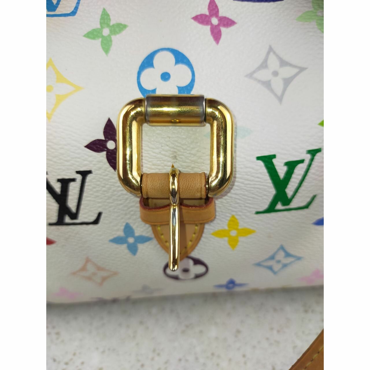 Louis Vuitton Aurelia Monogram Multicolor White Tote bag (MI006)  