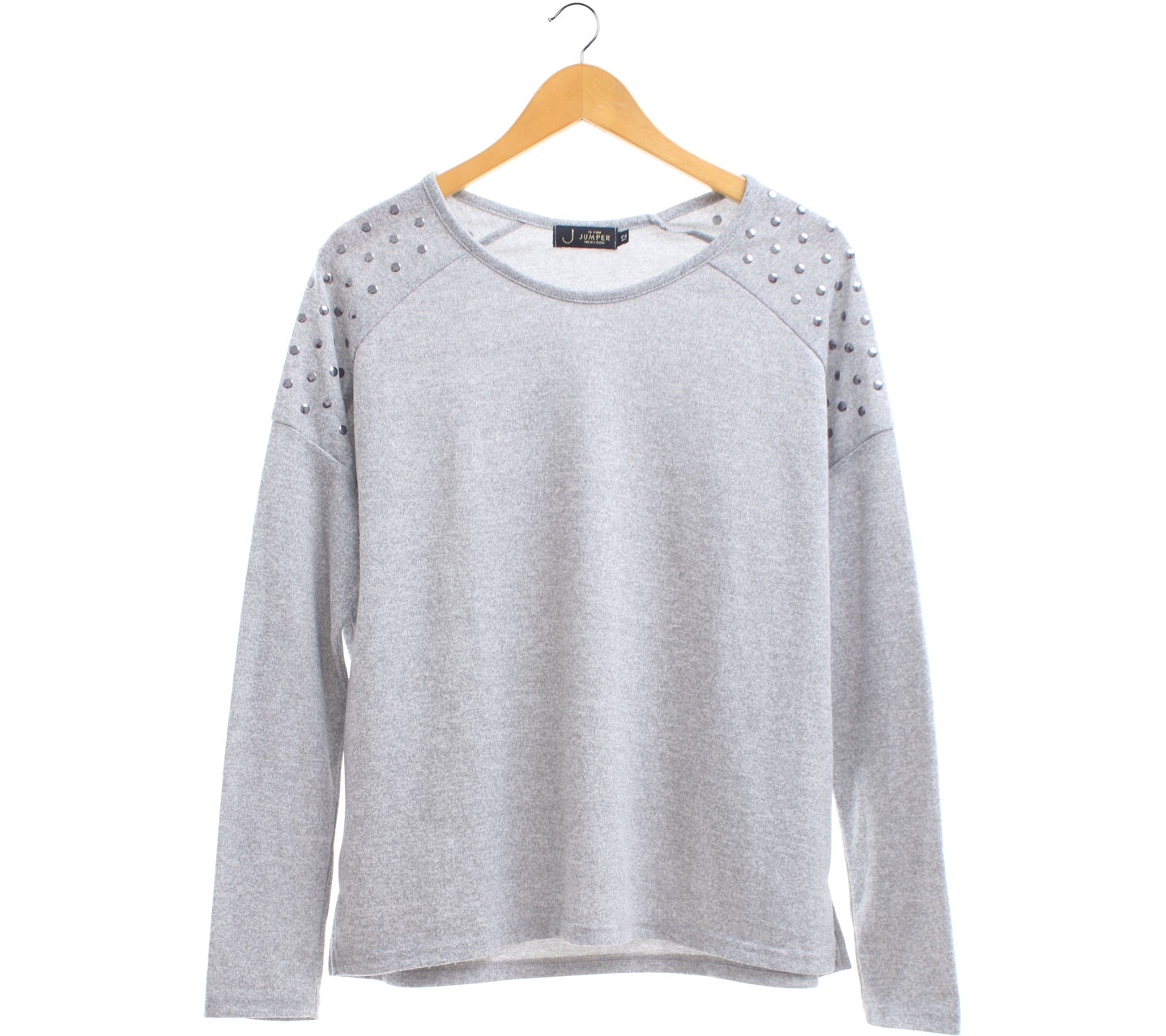 New Look Jumper Grey Blouse