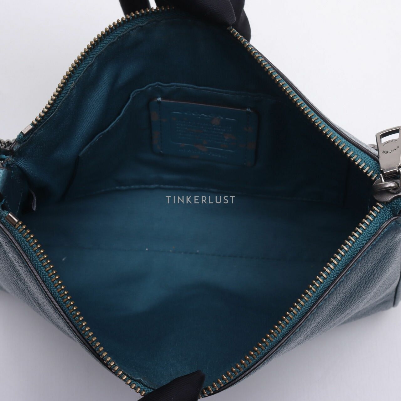 Coach Carrie Crossbody Bag in Dark Metallic Teal