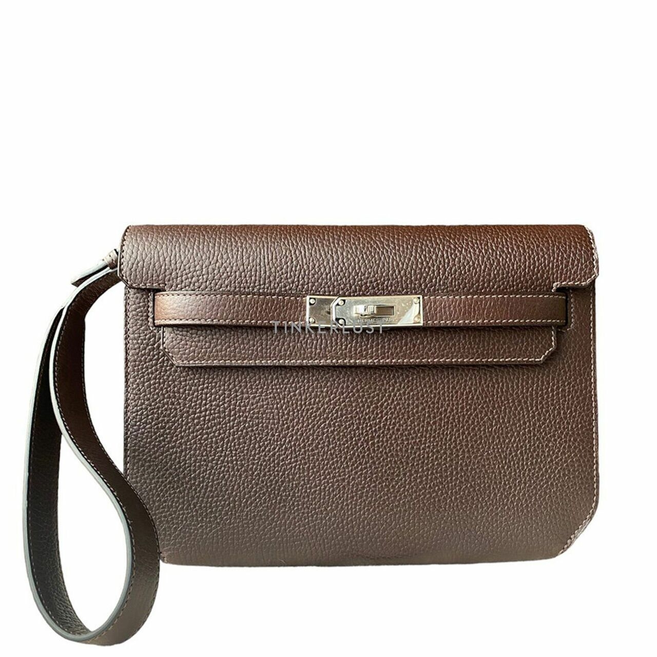 Hermes Pochette Kelly Depechess 25 Ebene Pouch