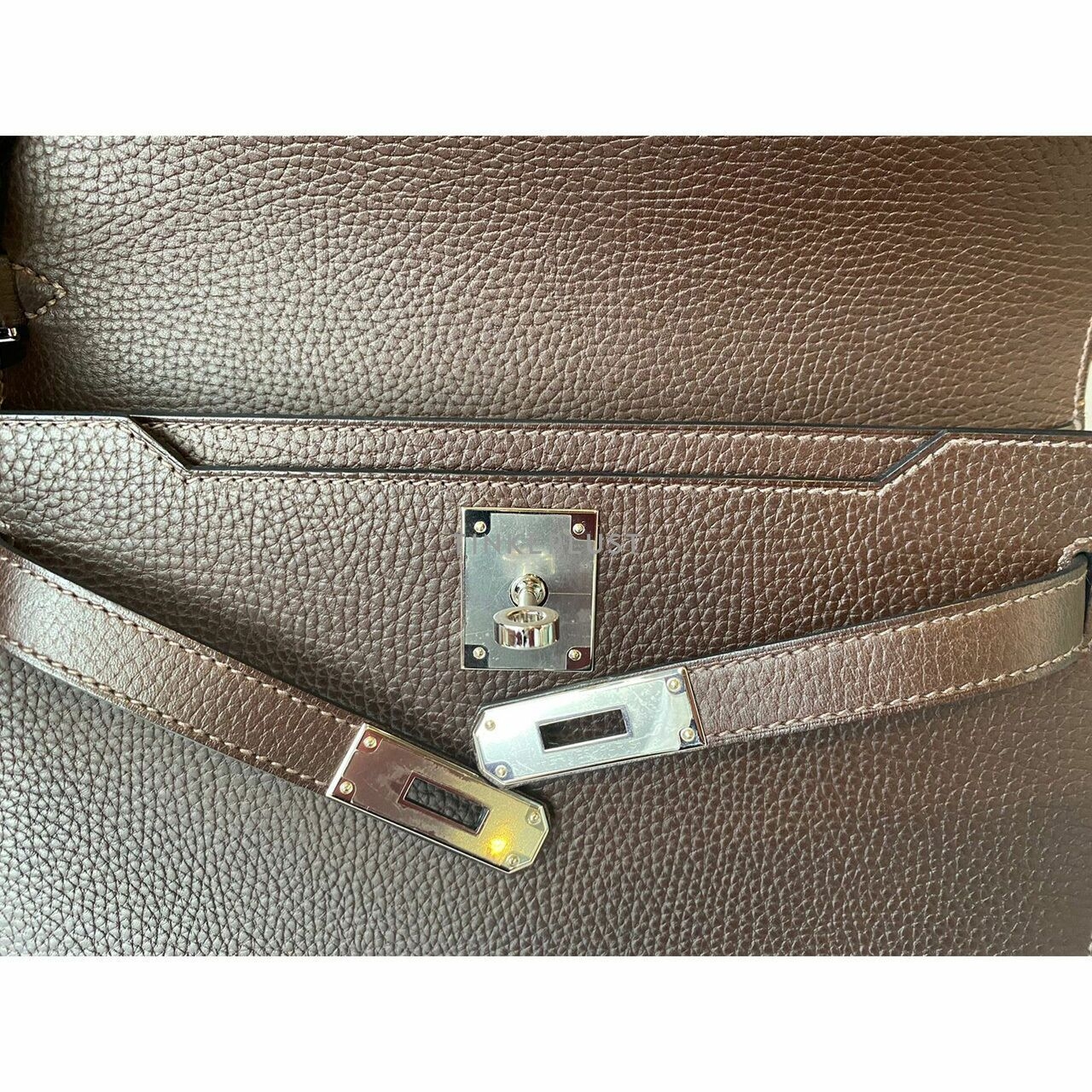 Hermes Pochette Kelly Depechess 25 Ebene Pouch