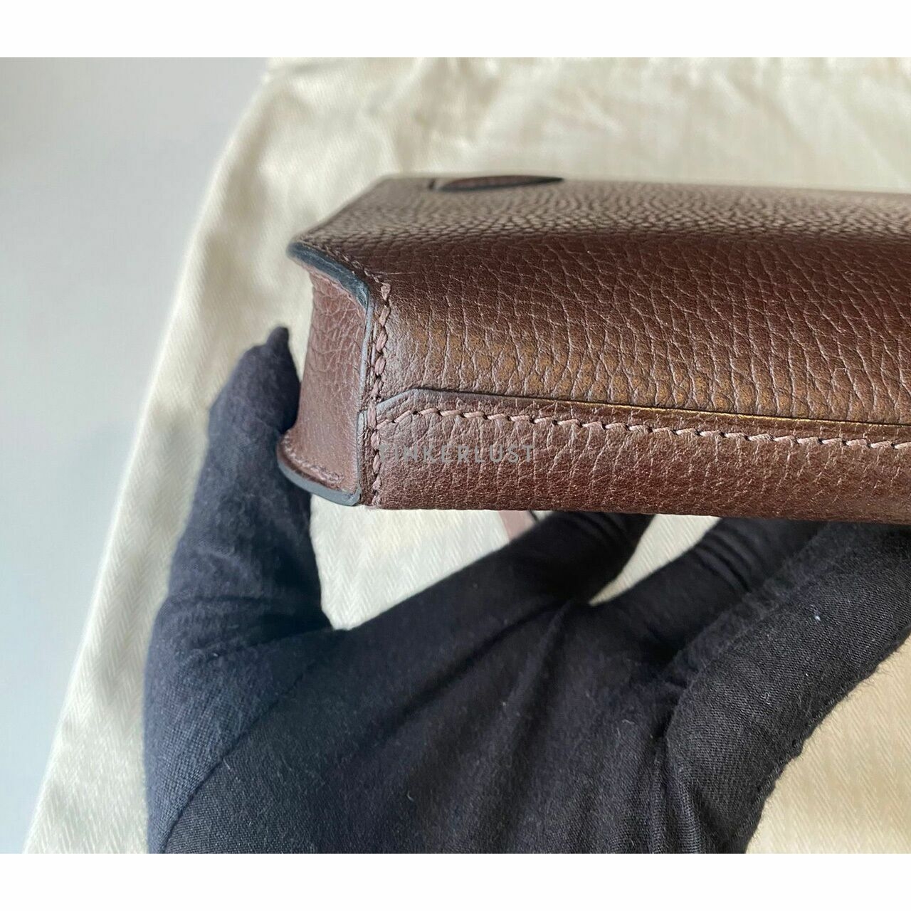 Hermes Pochette Kelly Depechess 25 Ebene Pouch