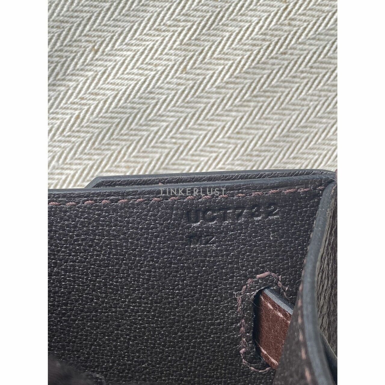 Hermes Pochette Kelly Depechess 25 Ebene Pouch