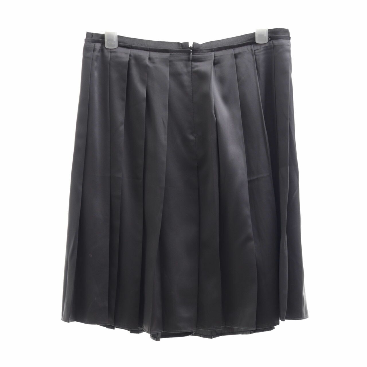 Old Navy Grey Rumple Mini Skirt