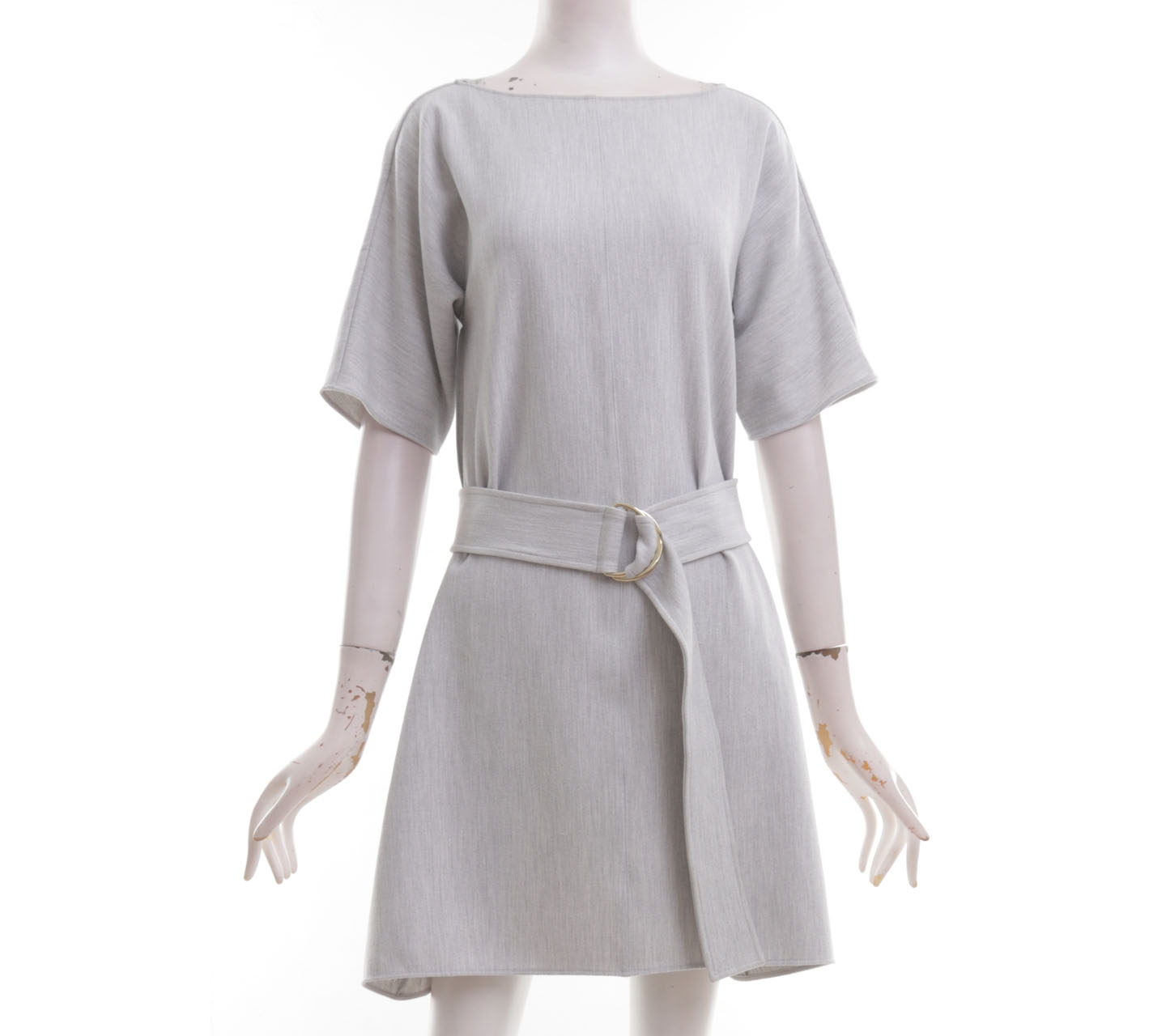 Calvin Klein Light Grey Midi Dress