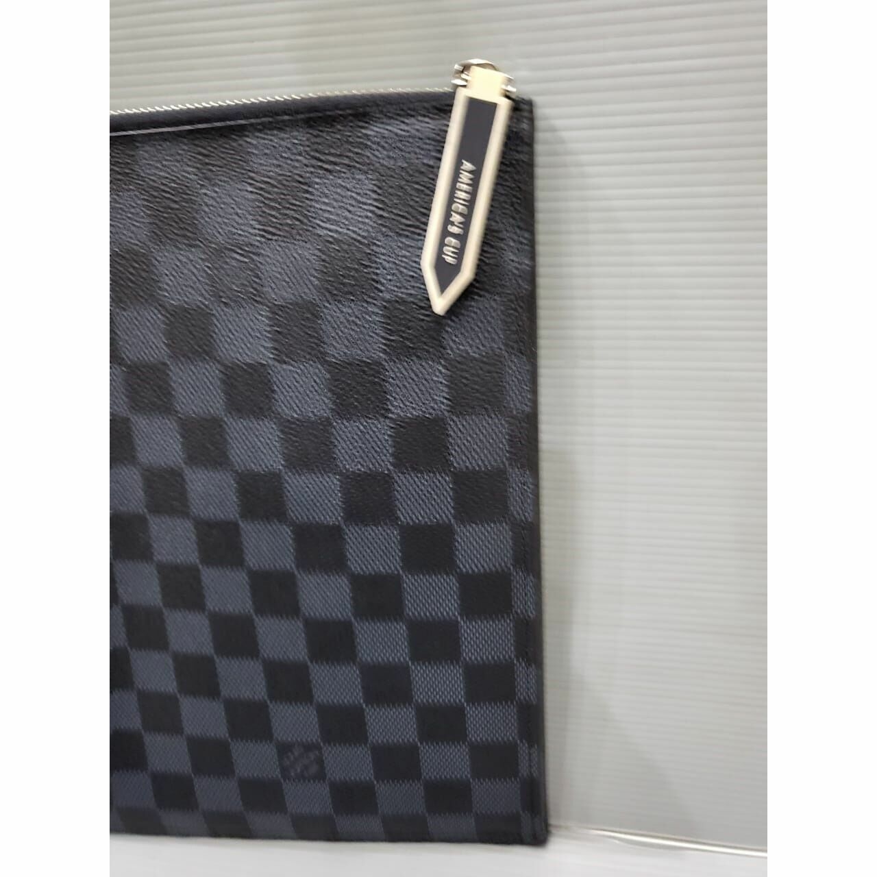 Louis Vuitton Black 2016 America's Cup Pochette Jules Clutch