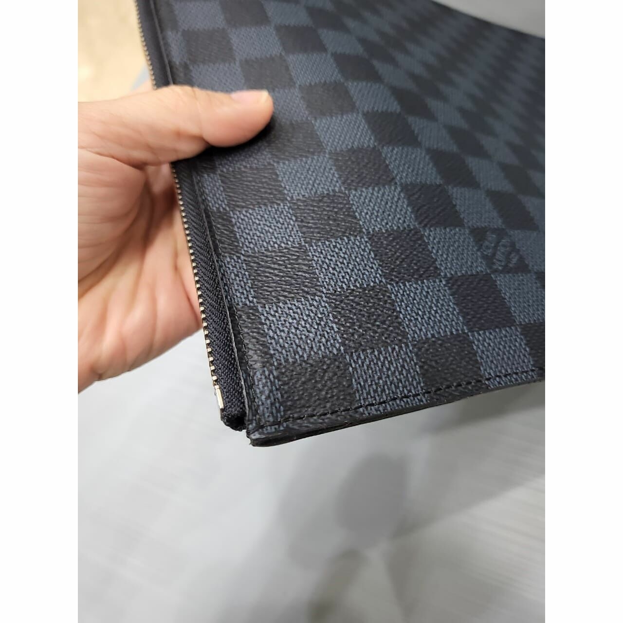 Louis Vuitton Black 2016 America's Cup Pochette Jules Clutch