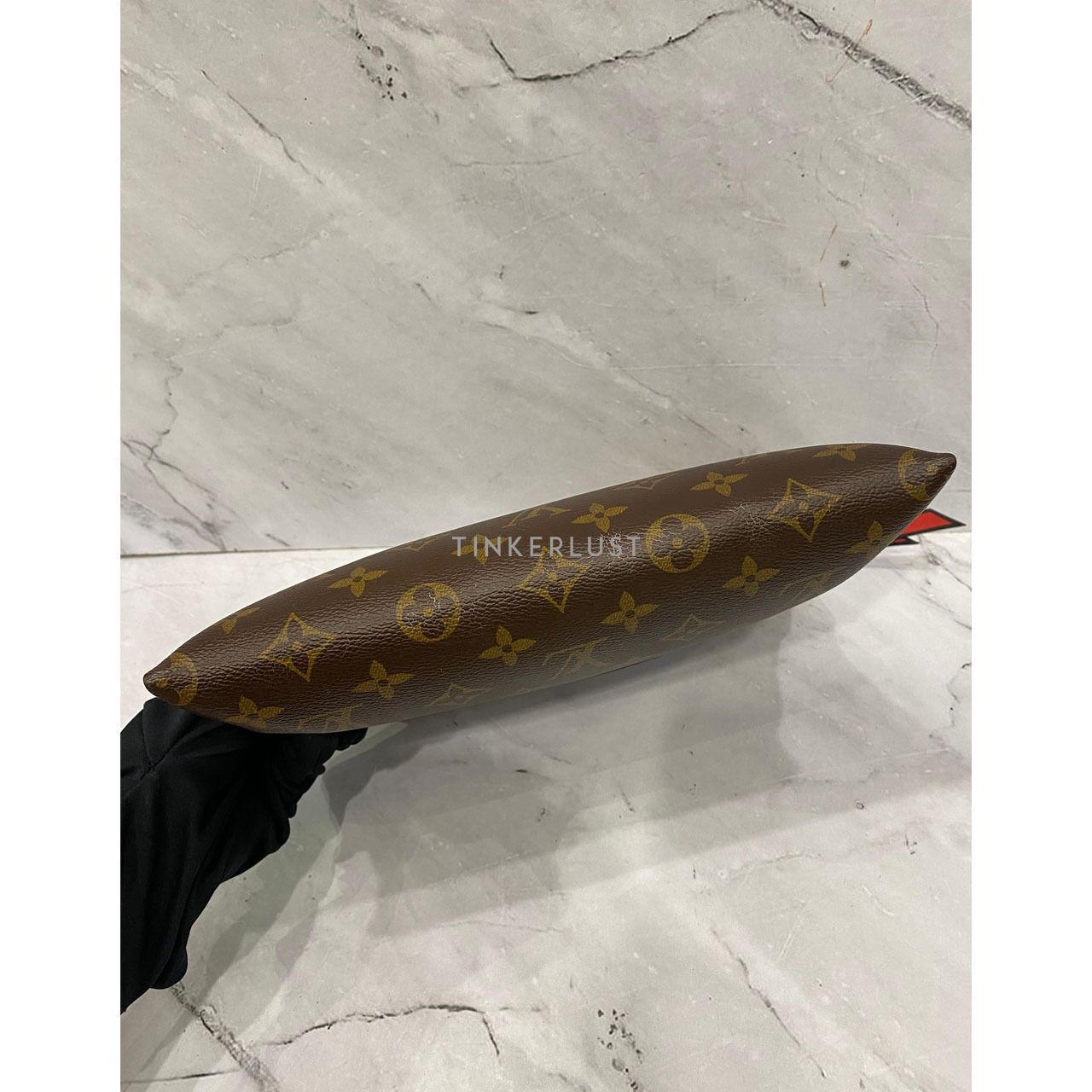 Louis Vuitton Pallas Monogram Caramel Pochette GHW 2017 Pouch