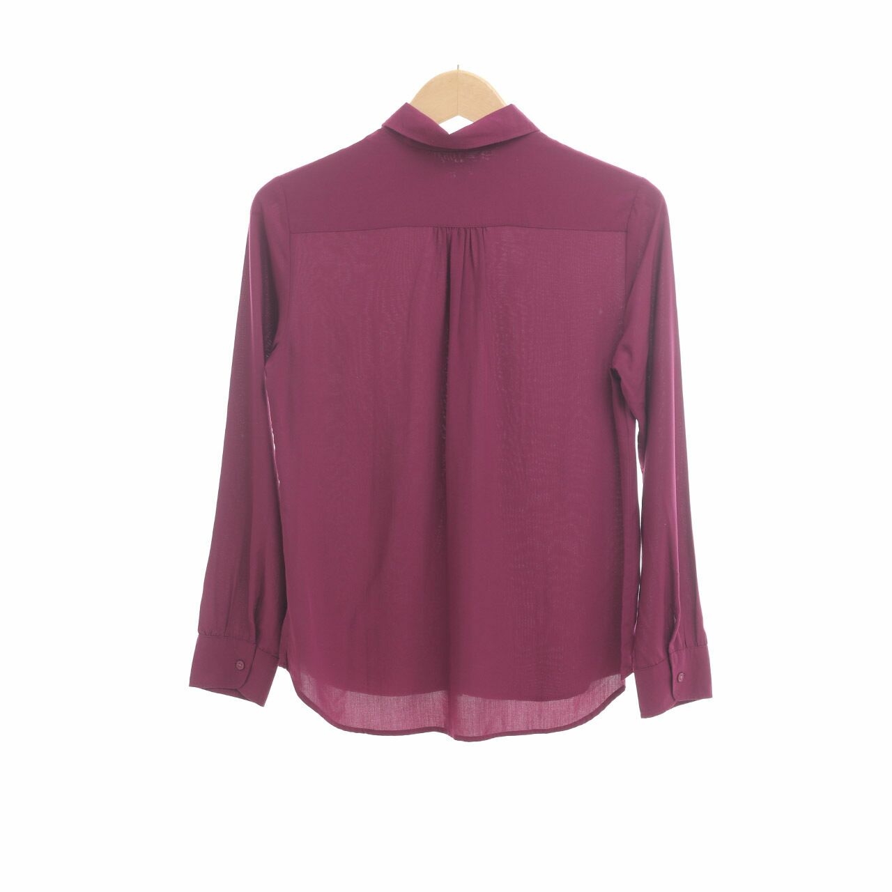 UNIQLO Purple Shirt