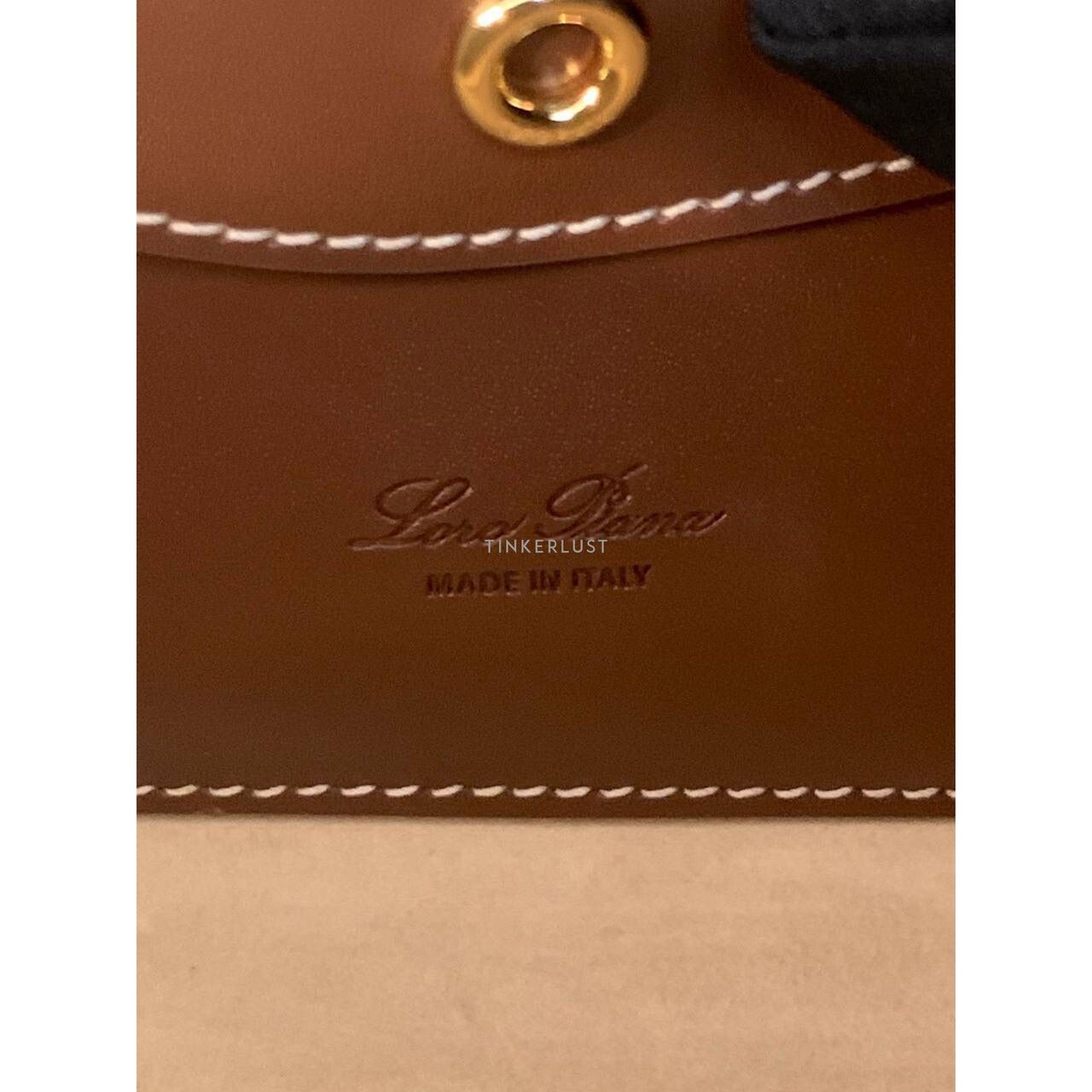 Loro Piana 27 Extra Pocket Kummel GHW Satchel Bag