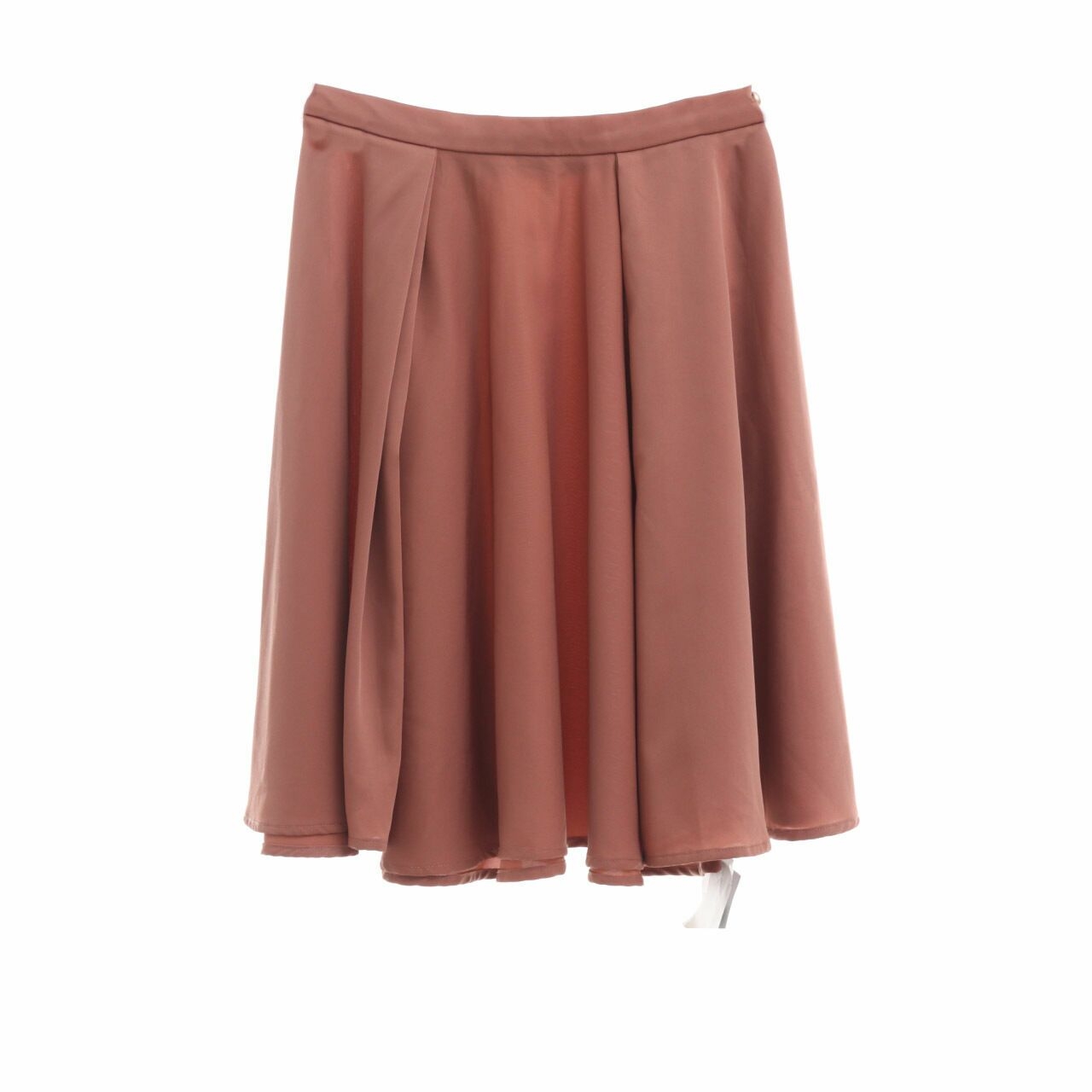 Kivee Brown Mini Skirt