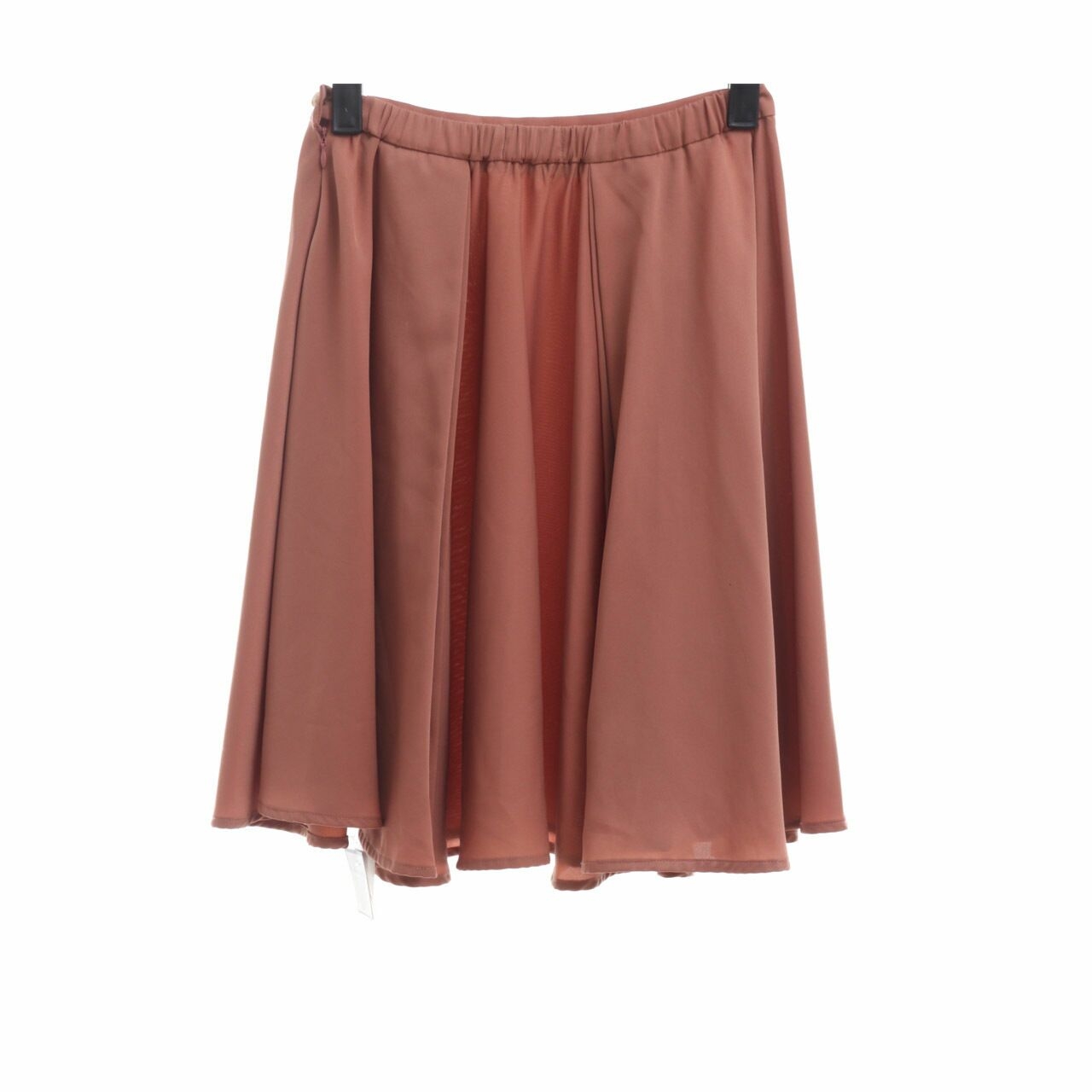 Kivee Brown Mini Skirt