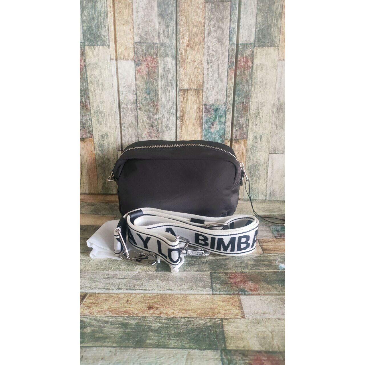 Bimba Y Lola Dark Grey Sling Bag