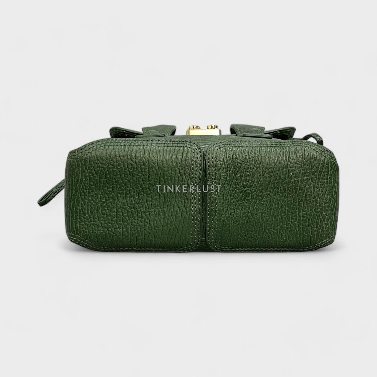 3.1 Phillip Lim Pashli Mini Calfskin Textured Jade Satchel