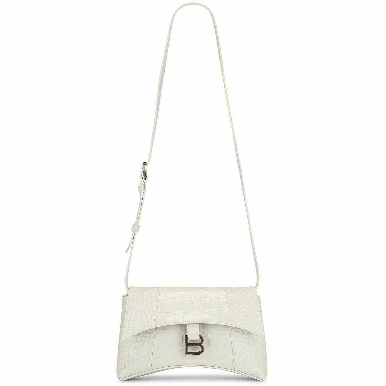 Balenciaga White Shoulder Bag