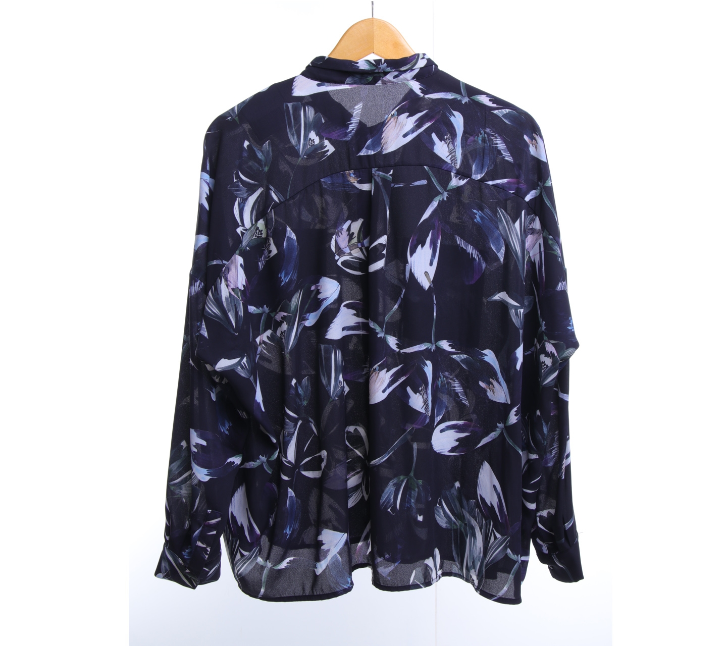 Mango Black Patterned Shirt