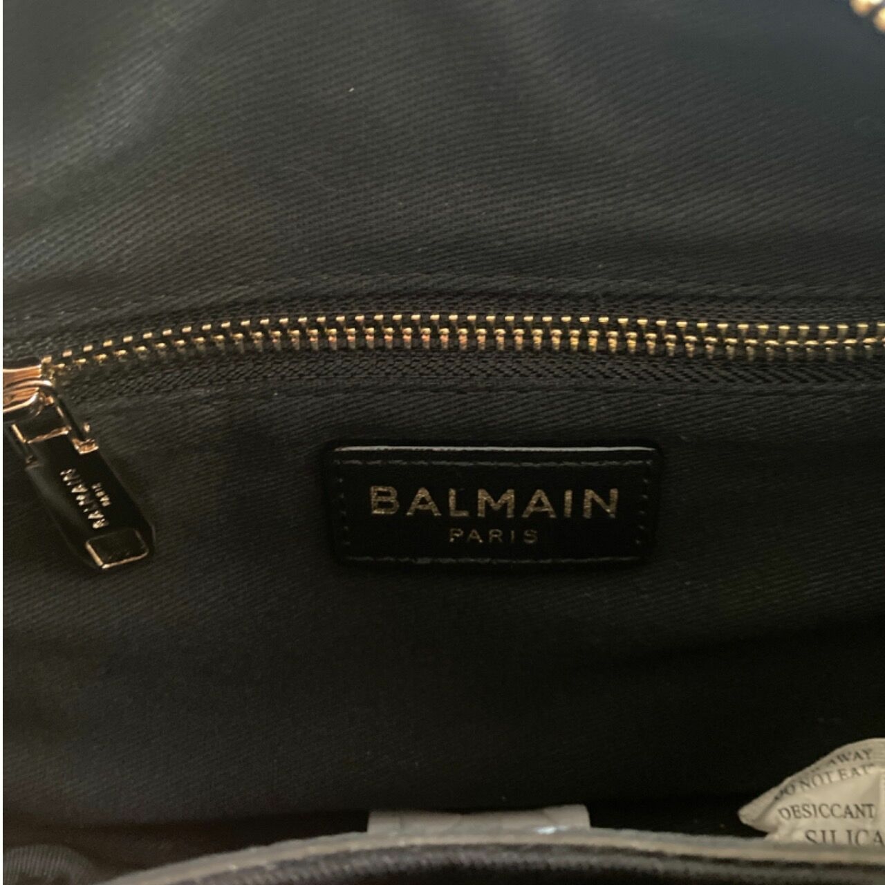 Balmain Black Luggage And Travel