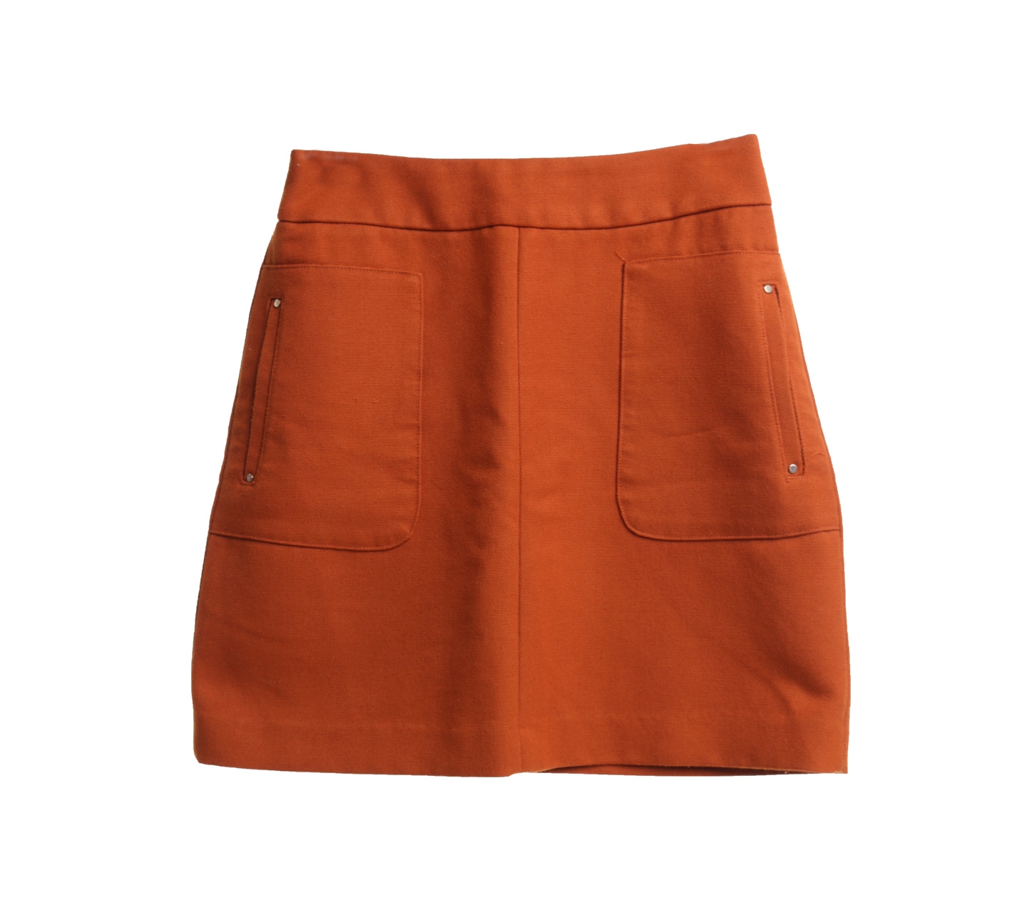 H&M Orange Mini Skirt