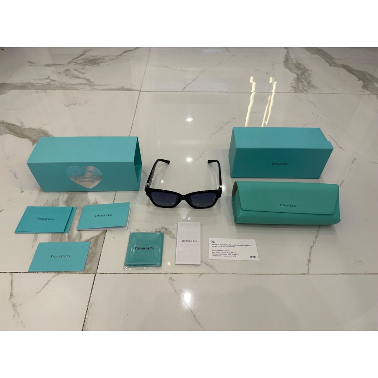 Tiffany & Co. Black Sunglasses