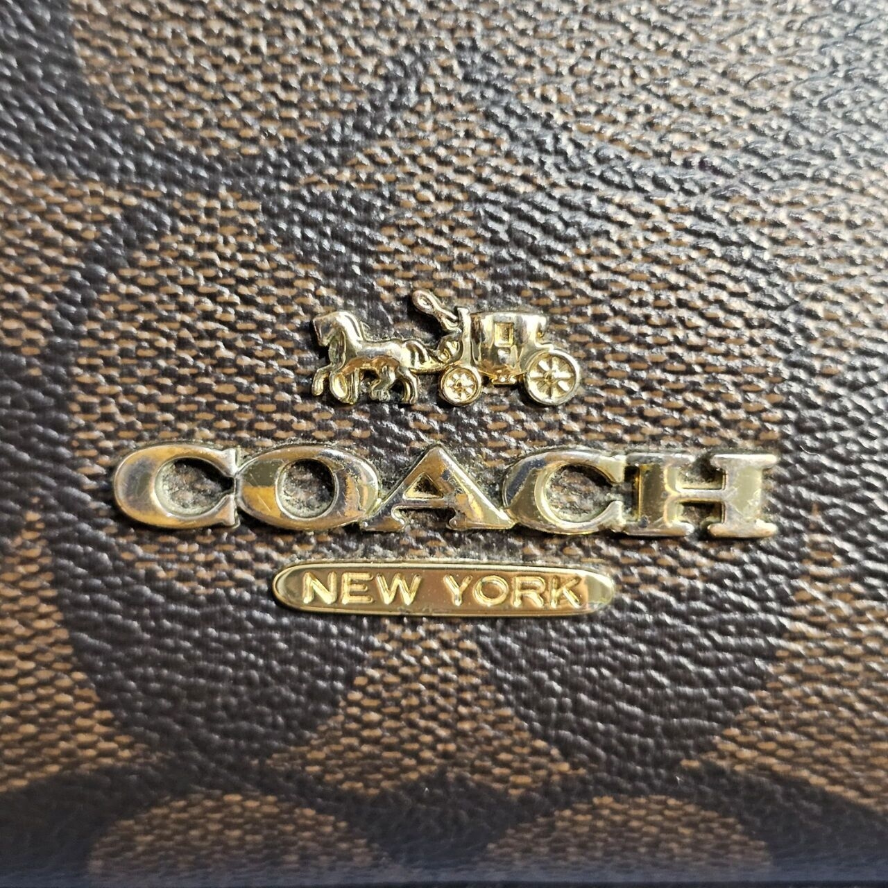 Coach Brown Sling Bag