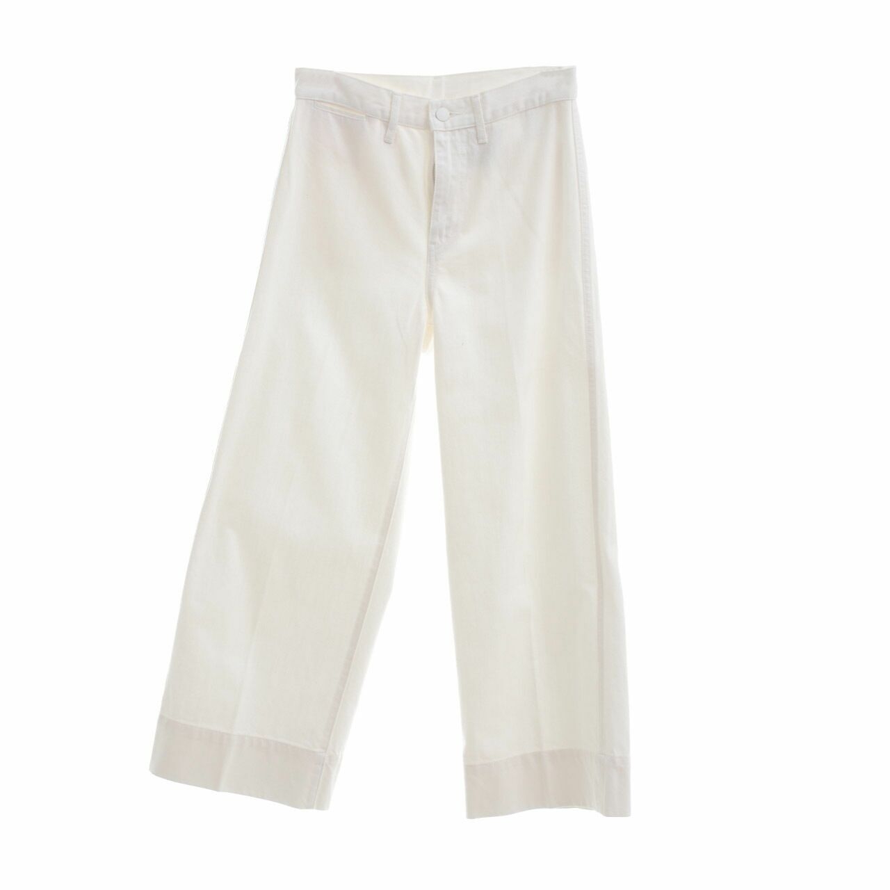 UNIQLO White Long Pants