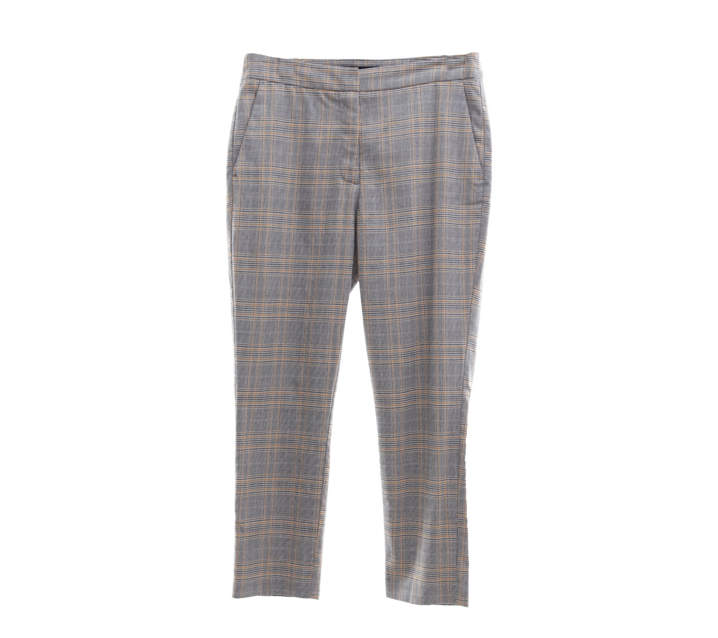 Zara Grey Houndstooth Long Pants